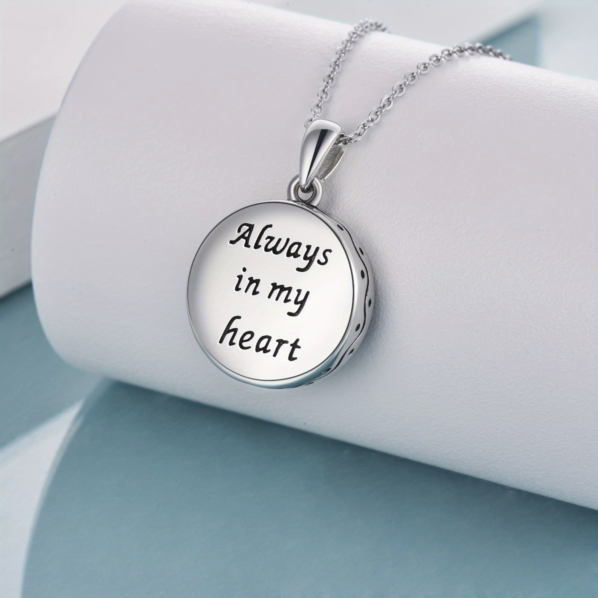 Women's 925 Sterling Silver Tree of Life Urn Necklace